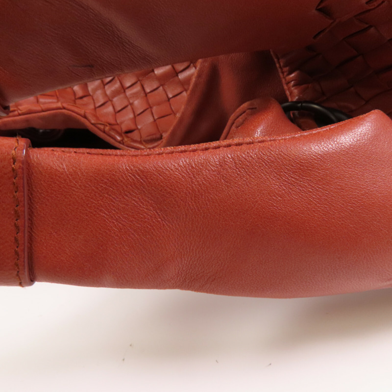 BOTTEGA VENETA 織紋皮革Hobo Bag肩背袋-12