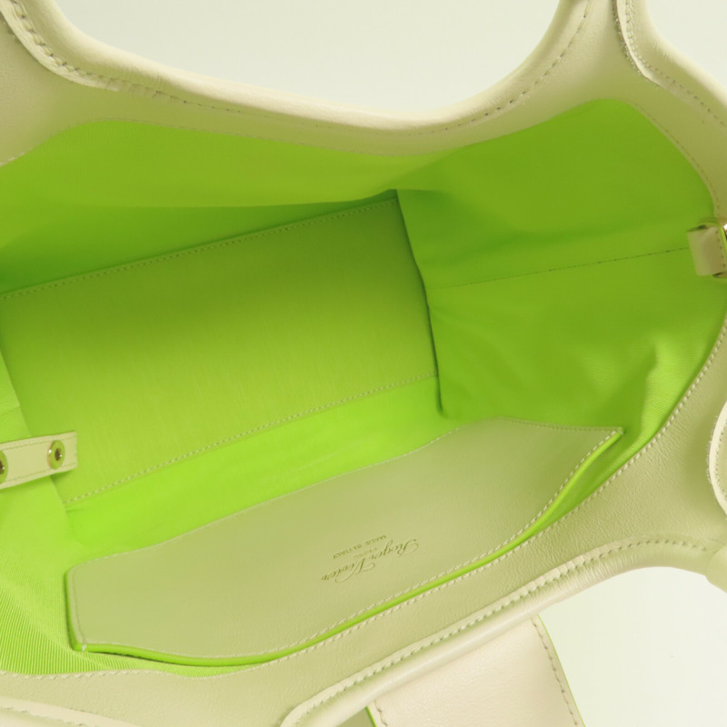 Roger Vivier 帆布2Way Shoulder Bag銀扣手挽肩背兩用袋-9