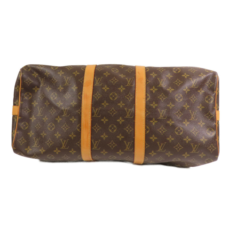LOUIS VUITTON Monogram Keepall Bandouliere 50金扣波士頓包-3