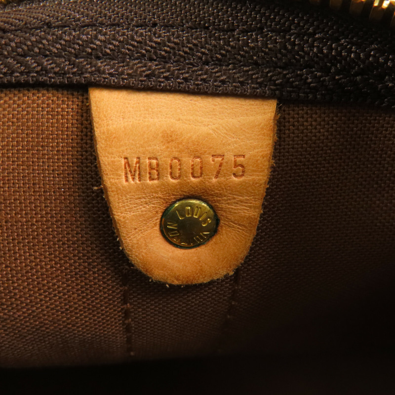 LOUIS VUITTON Monogram Keepall Bandouliere 50金扣波士頓包-19