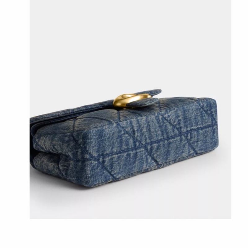 Coach 女士 帶絎縫設計單肩包均碼碼26cm*8cm*14cm-3