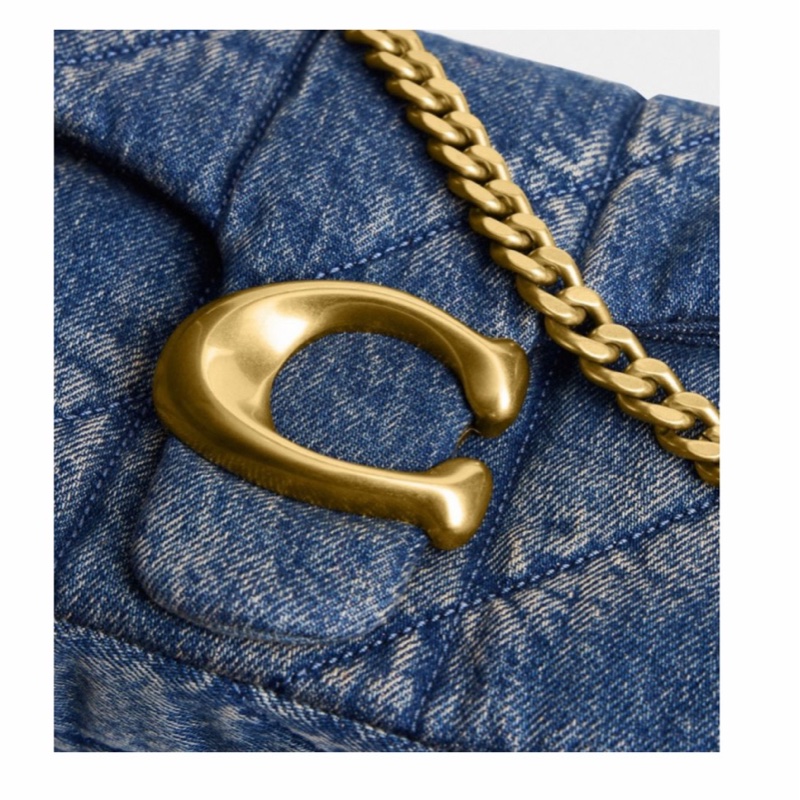 Coach 女士 帶絎縫設計單肩包均碼碼26cm*8cm*14cm-4