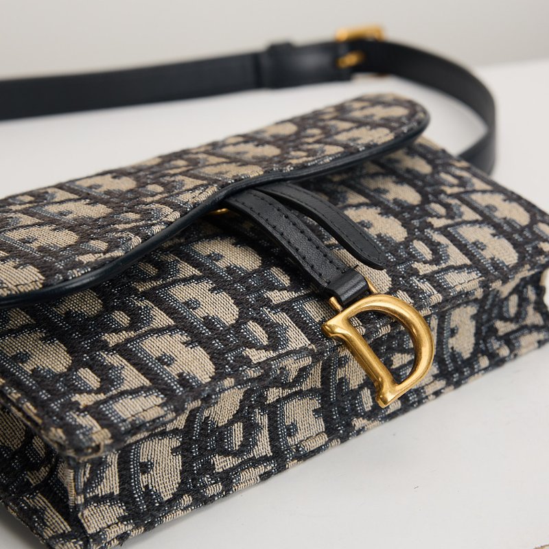 二手DIOR saddle 馬鞍腰包-4