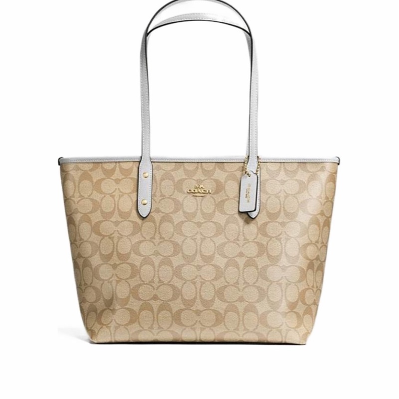 Coach 女士 徽標手提包均碼碼30cm*14cm*27cm-0