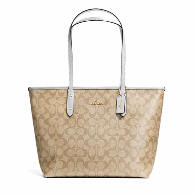 Coach 女士 徽標手提包均碼碼30cm*14cm*27cm-4