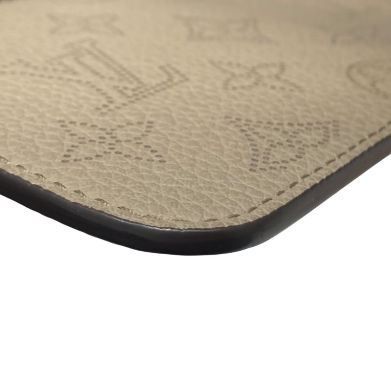 LOUIS VUITTON 路易威登 MAHINA BLOSSOM PM M21849 單肩包/兩用手提包 皮革 棕色-15