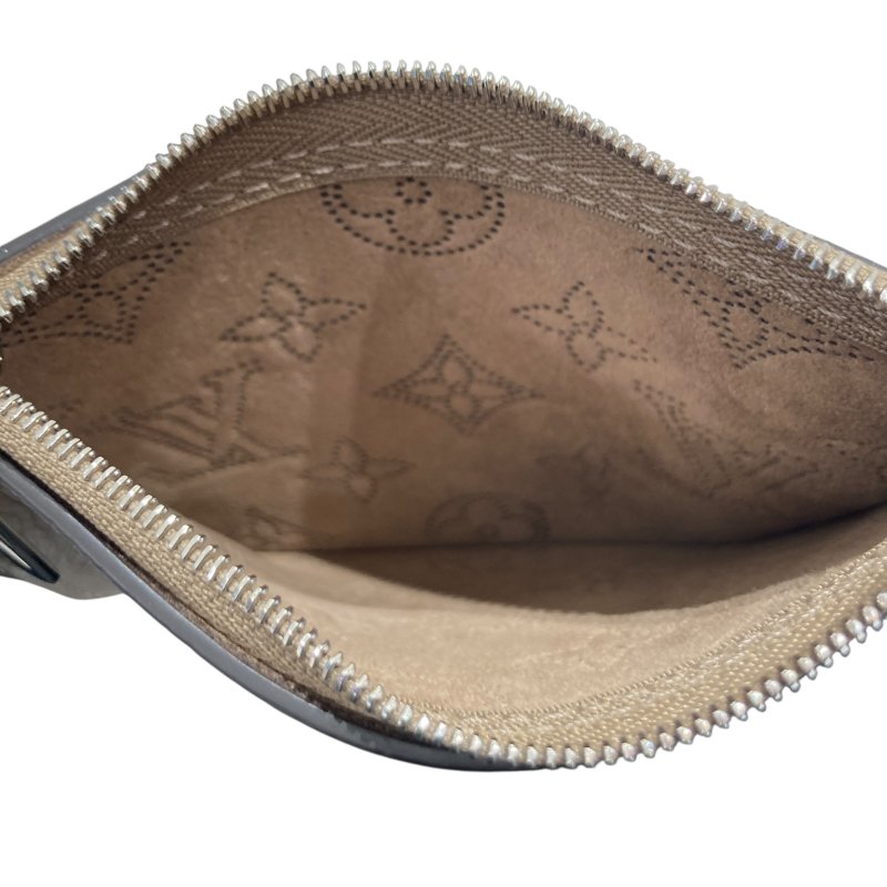 LOUIS VUITTON 路易威登 MAHINA BLOSSOM PM M21849 單肩包/兩用手提包 皮革 棕色-16