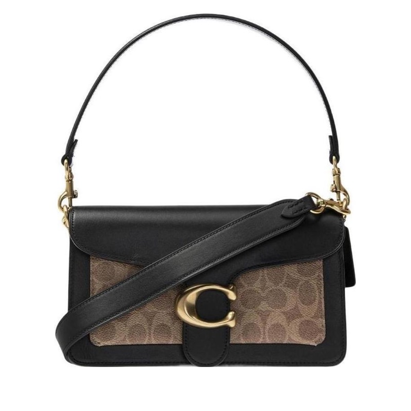 Coach 女士 徽標單肩包均碼碼長：26cm，寬：7.5cm，高：15cm-0