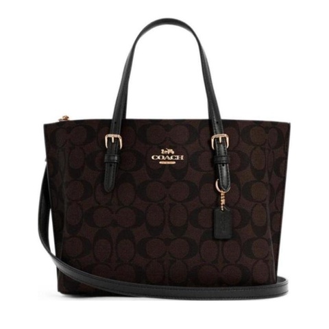 Coach 女士 徽標印花手提包均碼碼長 ：25CM，寬 ：12CM，高 ：19CM