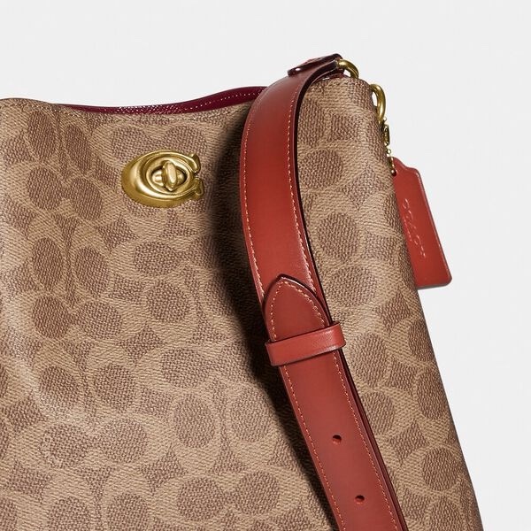 Coach 女士 徽標手提包均碼碼23.5cm*11cm*22cm-5