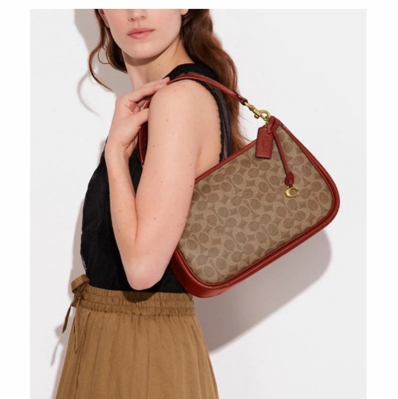 Coach 女士 徽標單肩包均碼碼28 X 11.4 X 18.5 CM-3