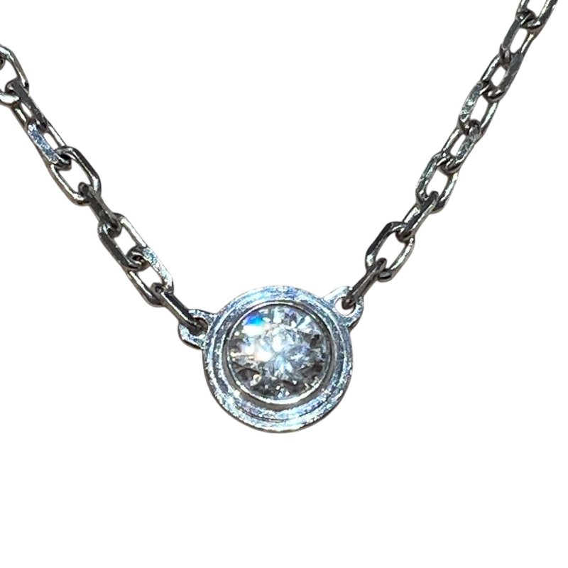 CARTIER B7215900 卡地亞 d'Amour NECKLACE 18K 項鍊 WG 鑽石-1
