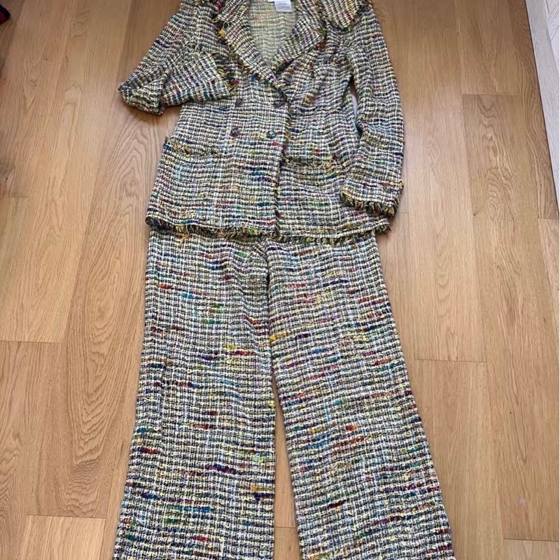 Chanel中古套裝38碼-0