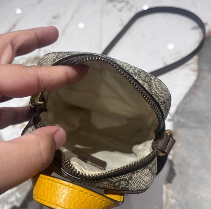 【全網最低價✨ 95% 新】Gucci古馳相機包 GUCCI Neo Vintage系列 帆布拼皮|手機包|單肩包|斜挎包-2