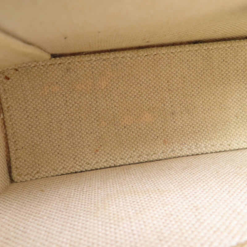 GUCCI 塗層帆布Horsebit 1995金扣肩背袋-15