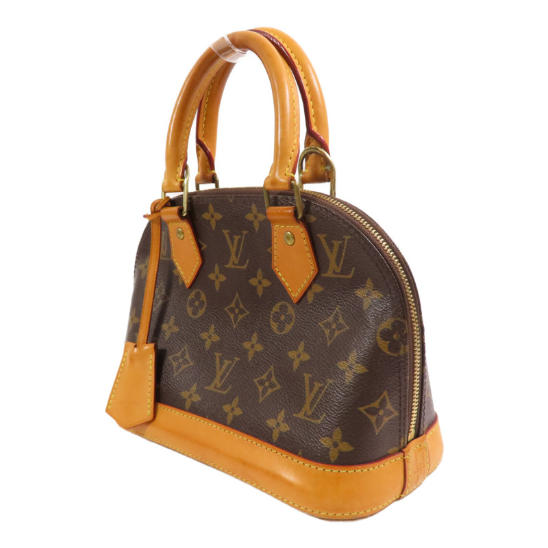 LOUIS VUITTON Monogram Alma BB金扣手挽肩背兩用袋-2