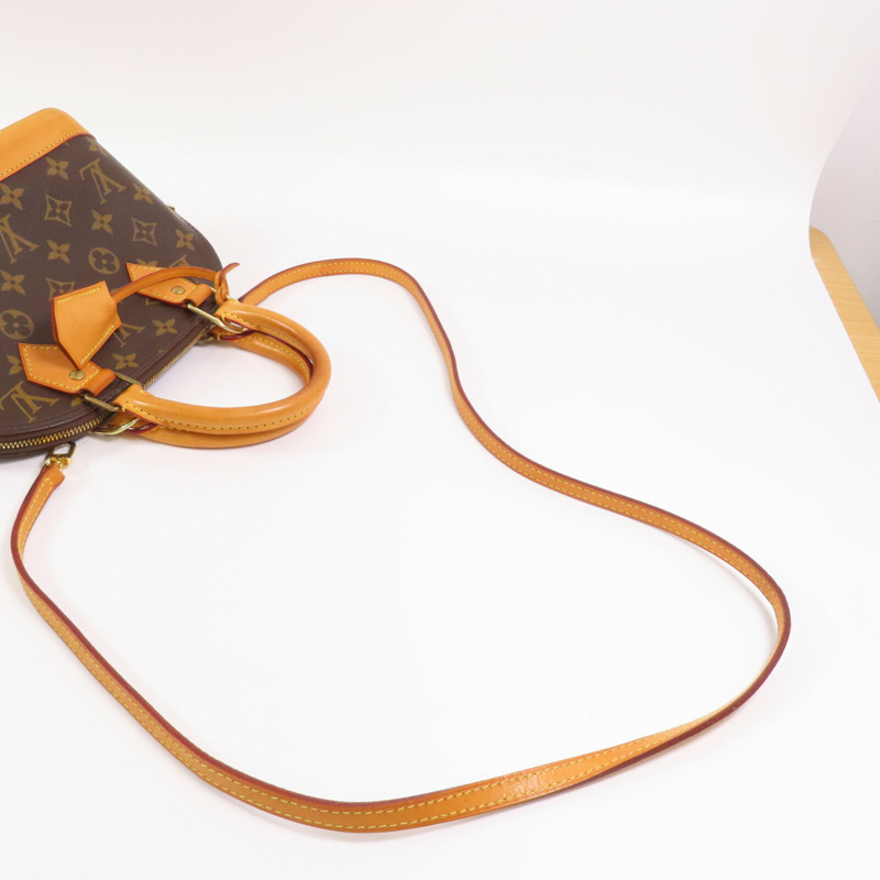 LOUIS VUITTON Monogram Alma BB金扣手挽肩背兩用袋-4