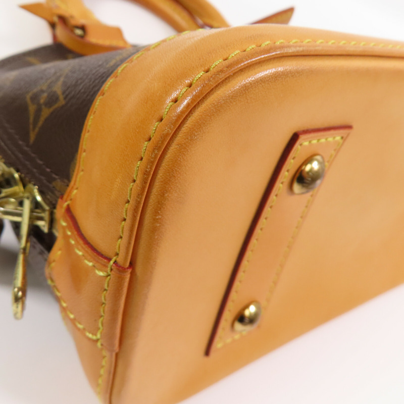 LOUIS VUITTON Monogram Alma BB金扣手挽肩背兩用袋-5