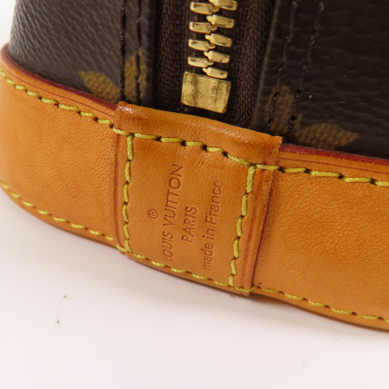LOUIS VUITTON Monogram Alma BB金扣手挽肩背兩用袋-14