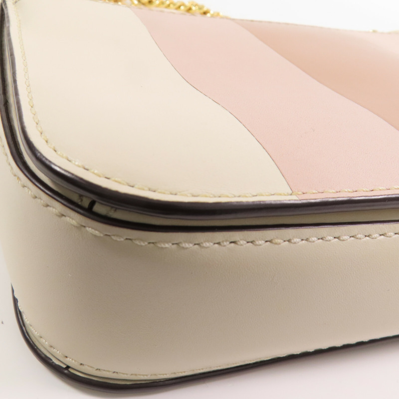 Michael Kors 牛皮皮革Chain Shoulder Bag金扣鏈帶肩背袋-7