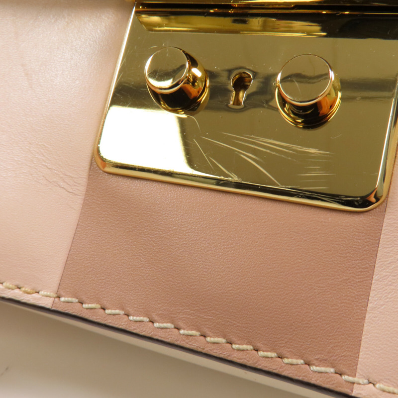 Michael Kors 牛皮皮革Chain Shoulder Bag金扣鏈帶肩背袋-14