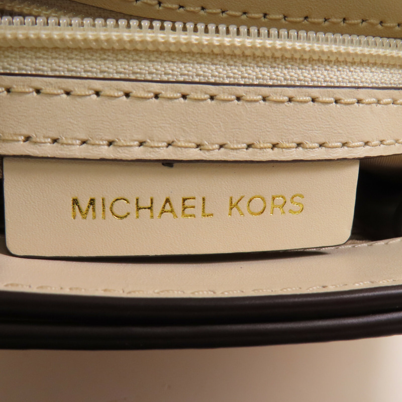 Michael Kors 牛皮皮革Chain Shoulder Bag金扣鏈帶肩背袋-21