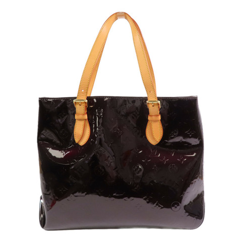 LOUIS VUITTON Monogram Vernis Brentwood金扣肩背袋