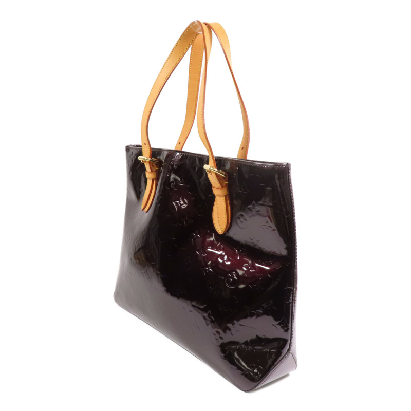 LOUIS VUITTON Monogram Vernis Brentwood金扣肩背袋-2