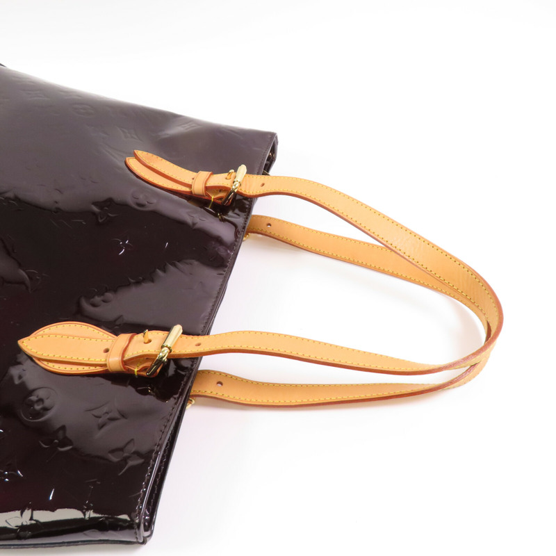 LOUIS VUITTON Monogram Vernis Brentwood金扣肩背袋-4