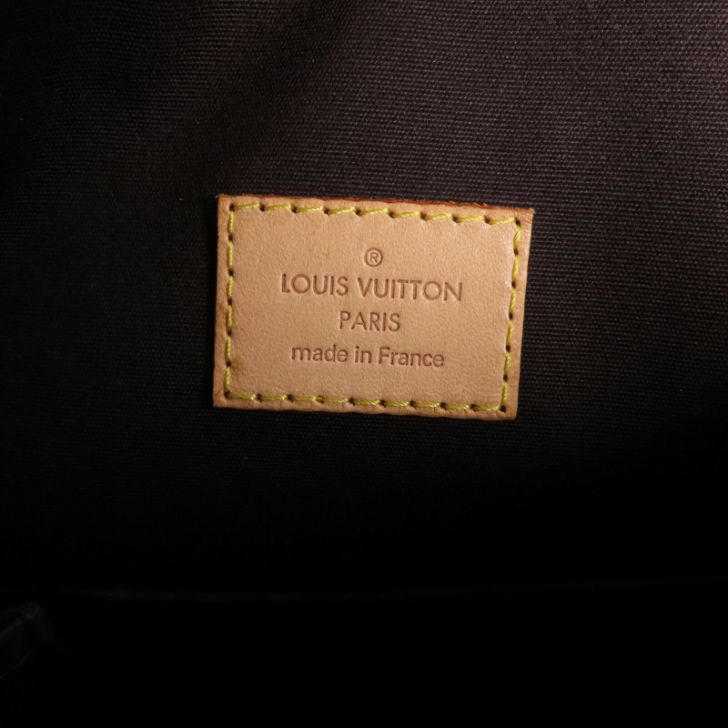 LOUIS VUITTON Monogram Vernis Brentwood金扣肩背袋-12