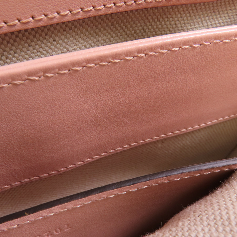 GUCCI 羊皮皮革GG Matelasse金扣鏈帶肩背袋-15