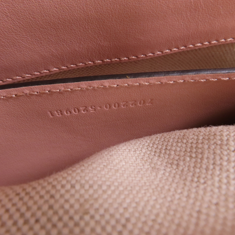 GUCCI 羊皮皮革GG Matelasse金扣鏈帶肩背袋-16