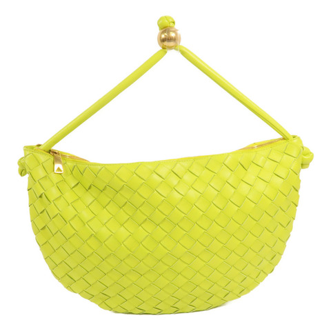 BOTTEGA VENETA 牛皮皮革Shoulder Bag金扣肩背袋