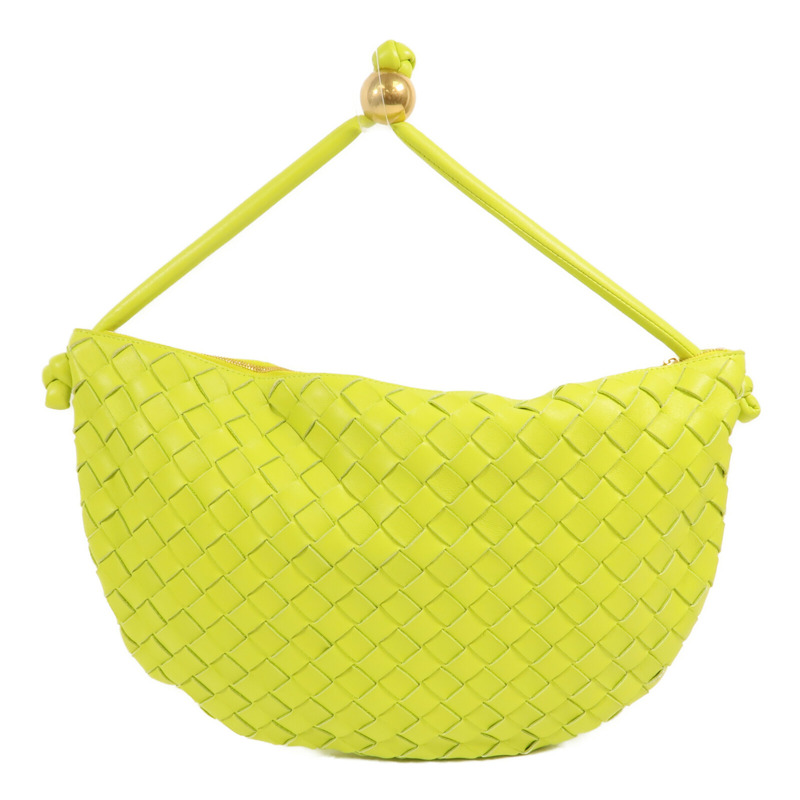 BOTTEGA VENETA 牛皮皮革Shoulder Bag金扣肩背袋-1