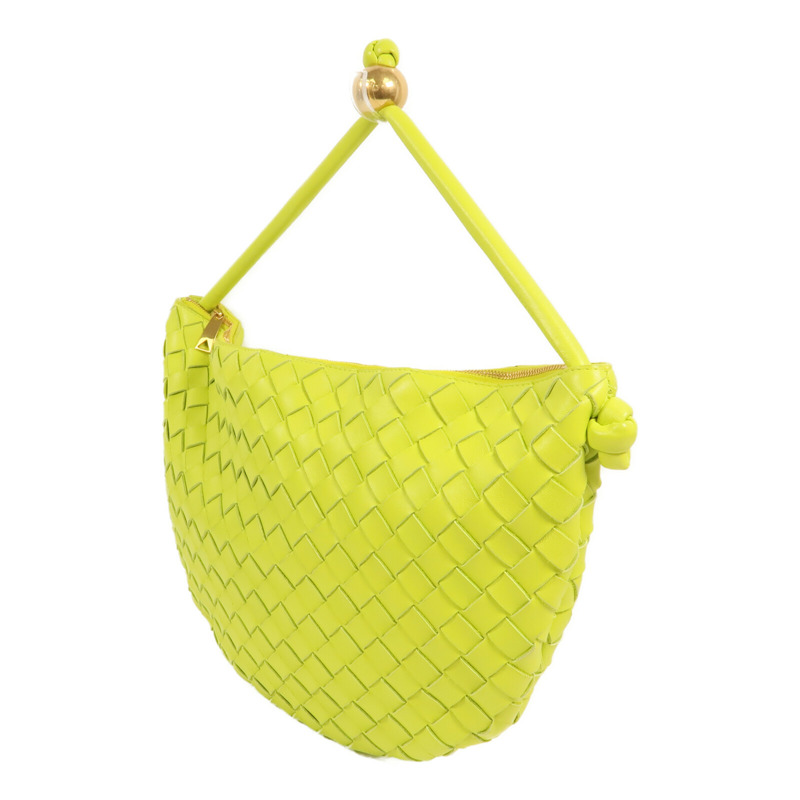 BOTTEGA VENETA 牛皮皮革Shoulder Bag金扣肩背袋-2