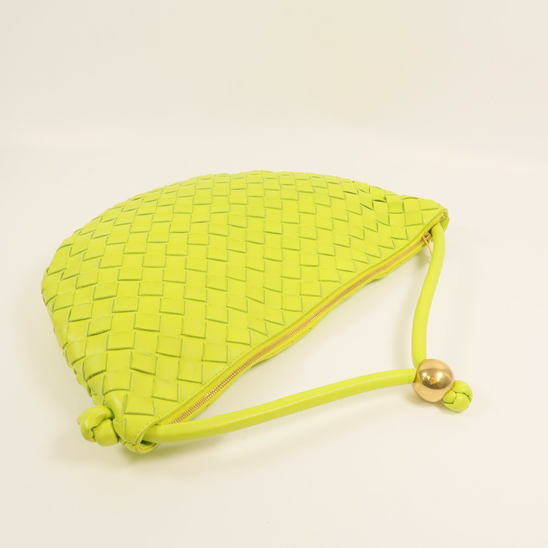 BOTTEGA VENETA 牛皮皮革Shoulder Bag金扣肩背袋-6