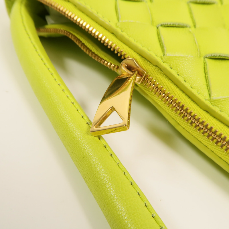 BOTTEGA VENETA 牛皮皮革Shoulder Bag金扣肩背袋-8