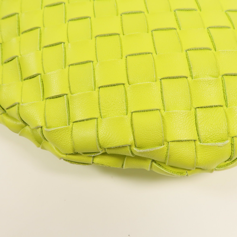 BOTTEGA VENETA 牛皮皮革Shoulder Bag金扣肩背袋-11