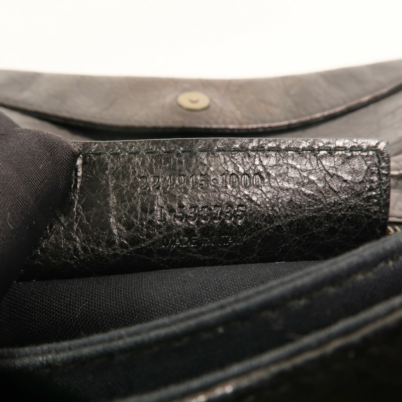 BALENCIAGA 牛皮皮革Clutch Envelope金扣手拿包-6