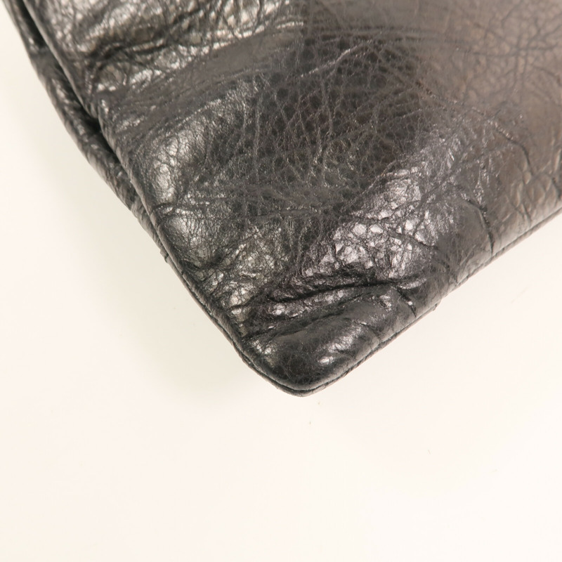 BALENCIAGA 牛皮皮革Clutch Envelope金扣手拿包-12