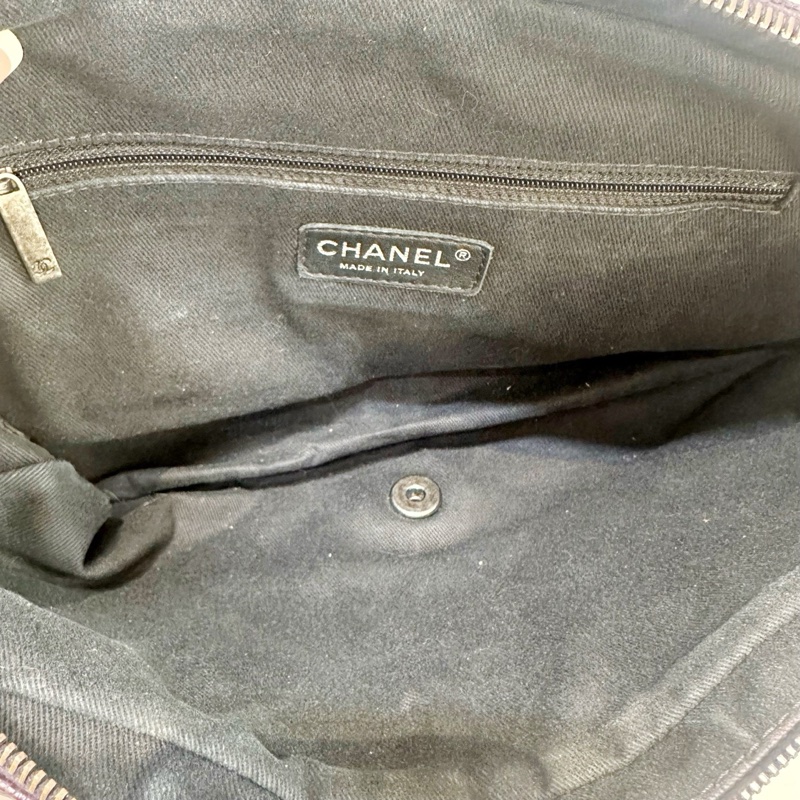 Chanel 紫色cf jumbo機場包 可單肩可斜挎 鐳射16開 尺寸約31×18×7-5