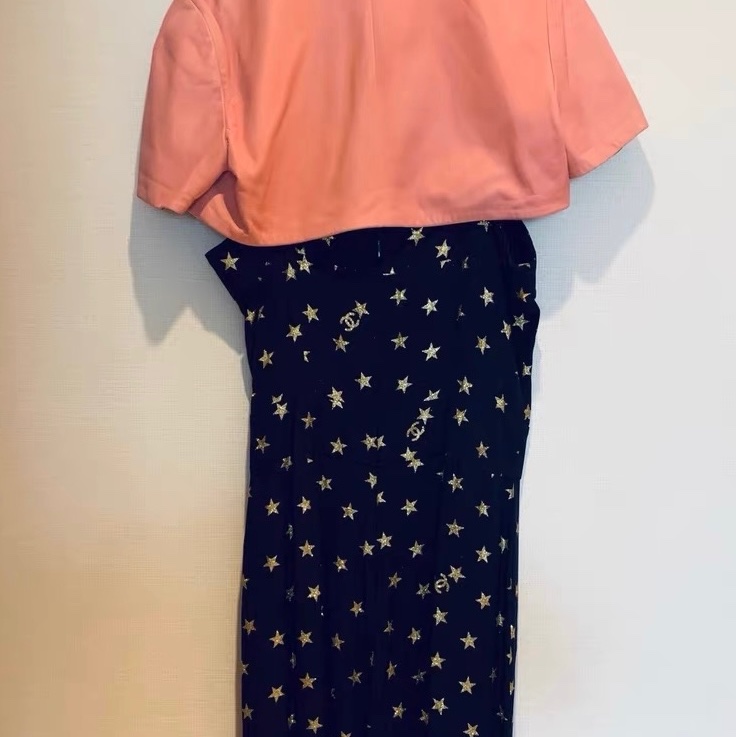 Chanel羊皮短外套38碼-1