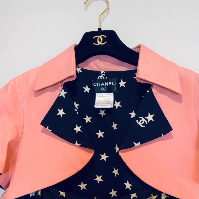 Chanel羊皮短外套38碼-3