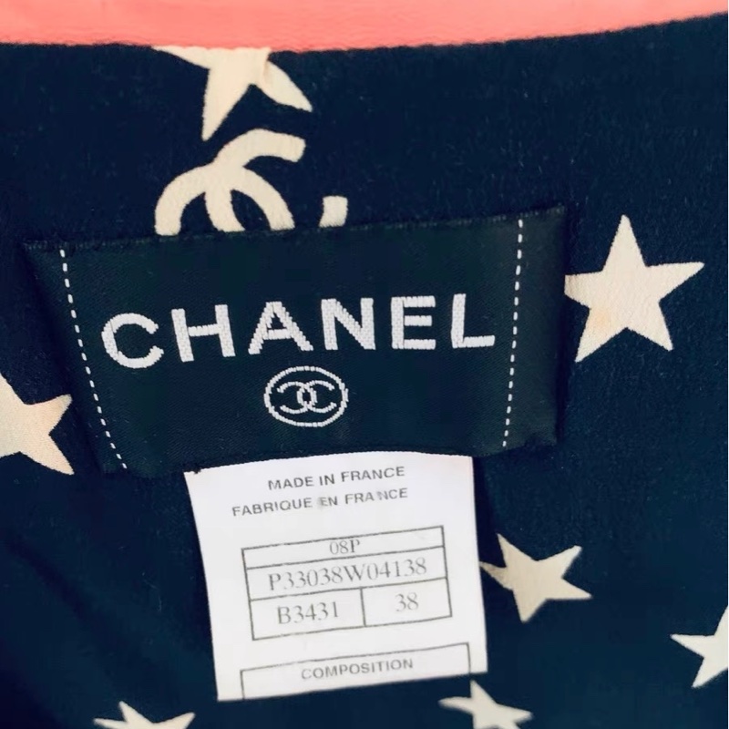 Chanel羊皮短外套38碼-5