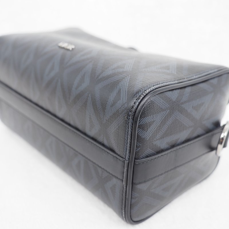 Dior CD Lingot 22 Diamond bag 迪奧男裝黑色鑽石斜背包-13