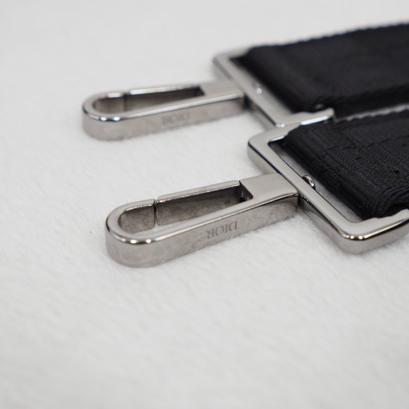 Dior CD Lingot 22 Diamond bag 迪奧男裝黑色鑽石斜背包-23