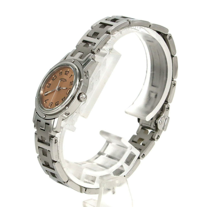 愛馬仕 Clipper CL4.210 不鏽鋼石英錶-1