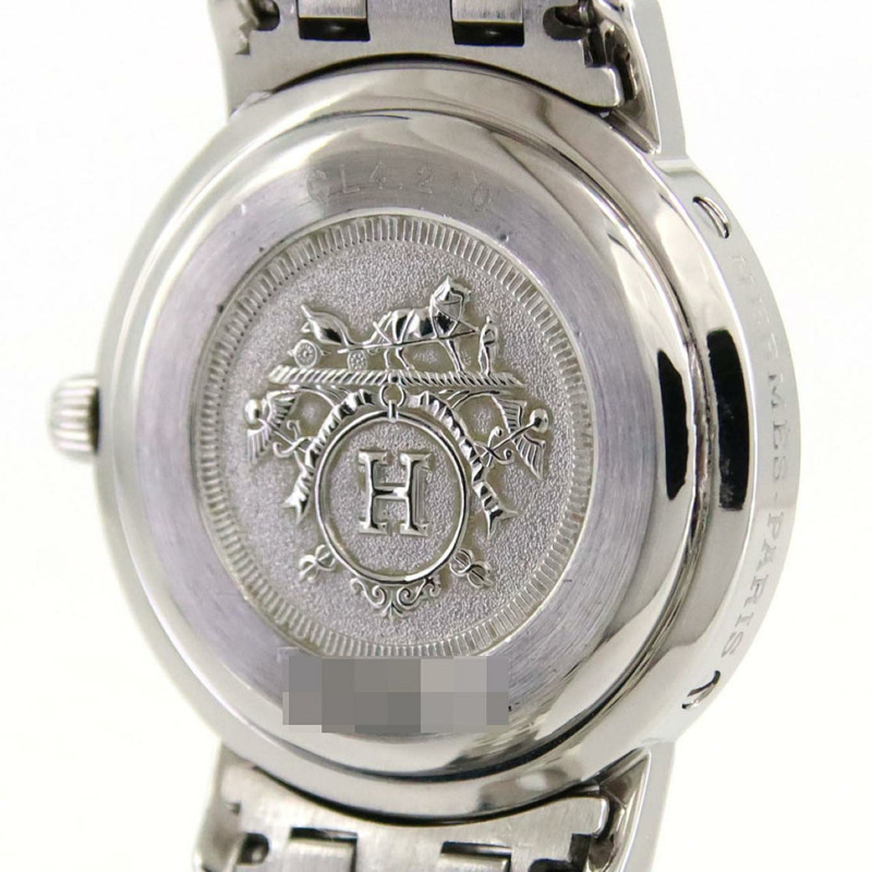 愛馬仕 Clipper CL4.210 不鏽鋼石英錶-4