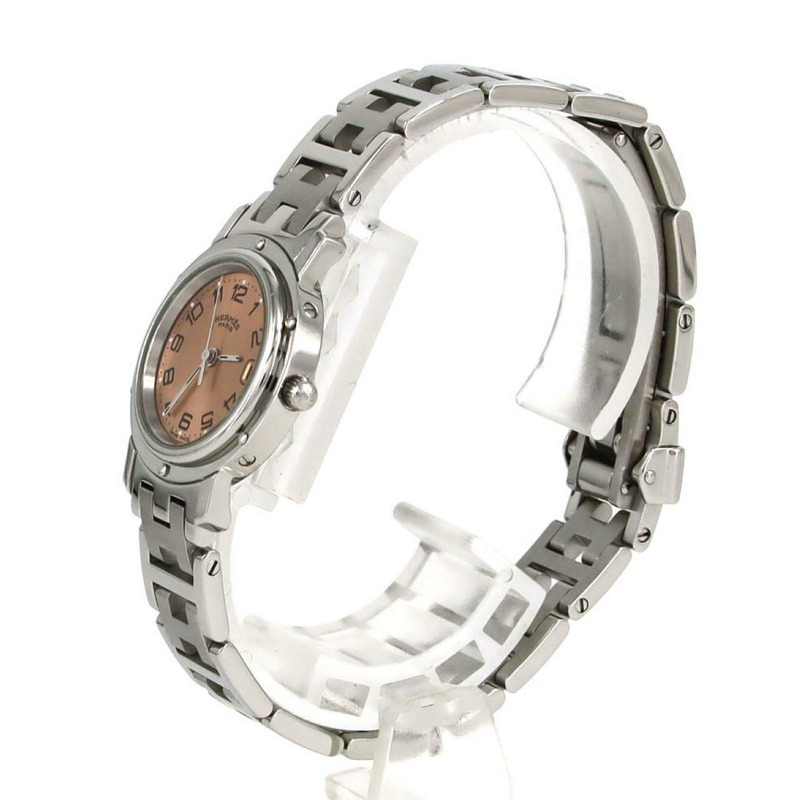 愛馬仕 Clipper CL4.210 不鏽鋼石英錶-1