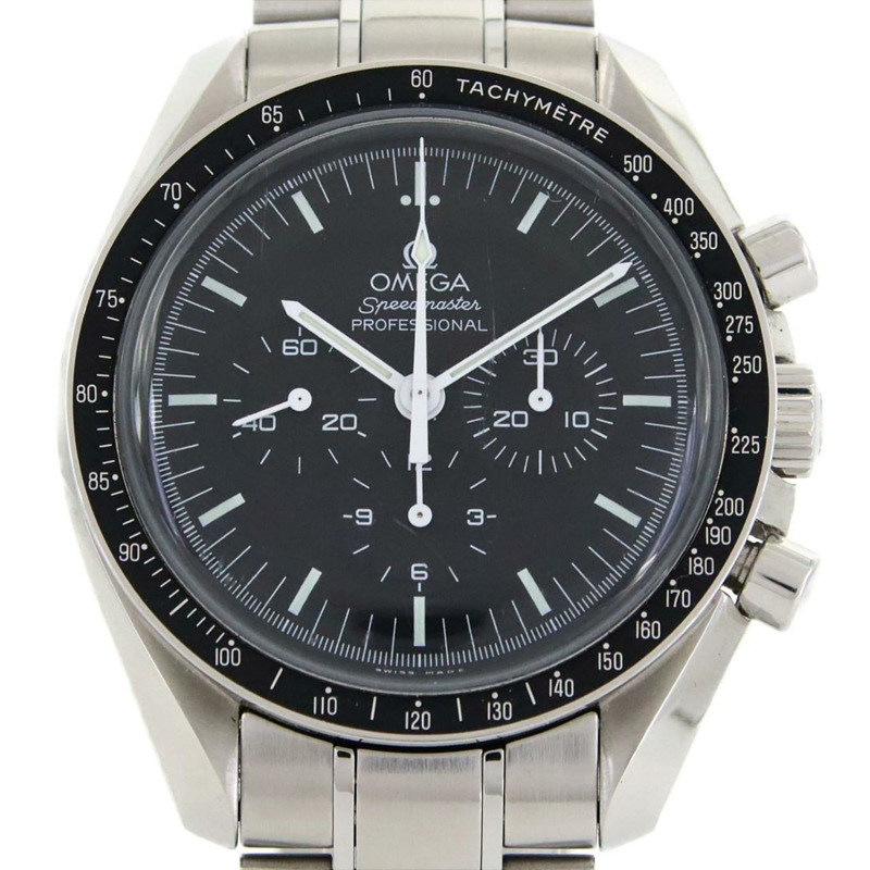 歐米茄超霸系列月球錶專業版 311.30.42.30.01.005 不鏽鋼手動上鍊腕錶-0